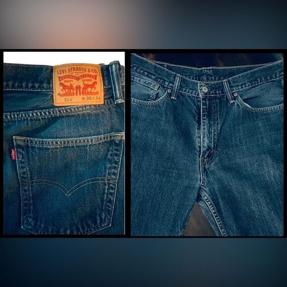 Levi’s Vintage 514M Straight Fit Men’s Jeans - Picture 8 of 12